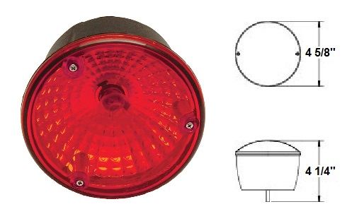 Incandescent 4 Inch Tail Light L03-0027