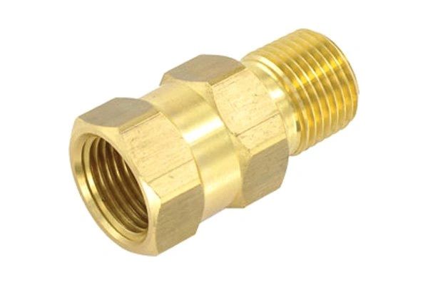 Brass 1/2" MPT x 1/2" FTP Check Valve 23402LF