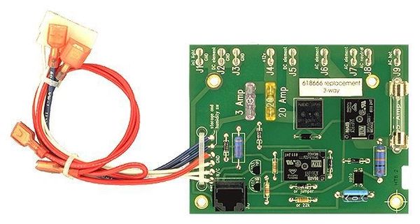 Norcold Refrigerator 3 Way Power Supply Board 618666D