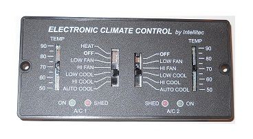 Intellitec Dual Thermostat A/C & Heat, Single Furnace Model, 00-00597-100