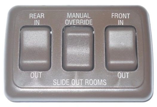 Dual Slide Out Switch Panel With Manual Override Switch AH-ASY-3-2-004