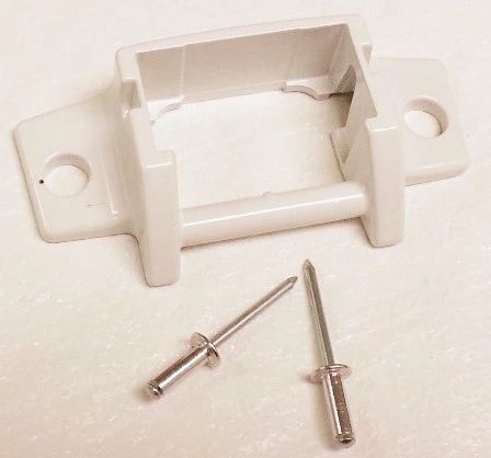 A&E Awning Lower Arm Bracket Foot With Rivets 3310811.009B