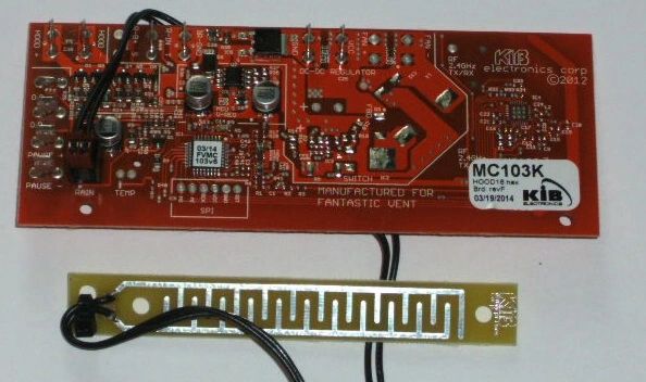 Fan-Tastic Vent Printed Circuit Board w/ Rain Sensor 9025-90