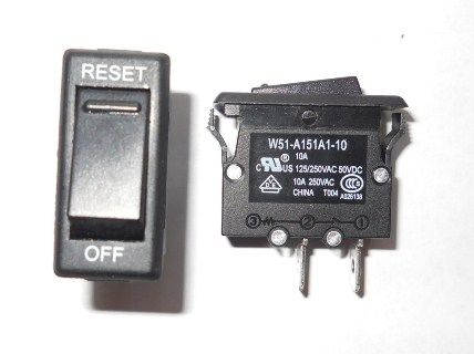 Atwood / HydroFlame / Dometic Furnace Circuit Breaker 10 Amp / Switch 30335