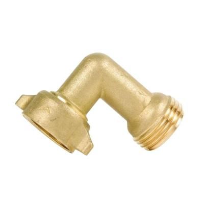 Camco 90 Degree Brass Hose Elbow With Gripper 22505