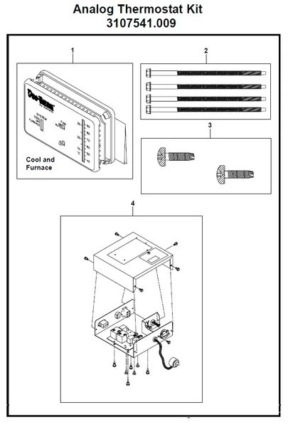 Dometic Analog Control Kit 3107541.009