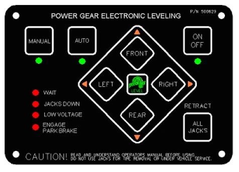 Lippert Electronic Leveling Touch Pad Kit 368991