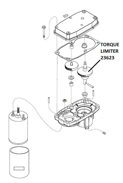 Barker Slide Out Motor Torque Limiter 23623