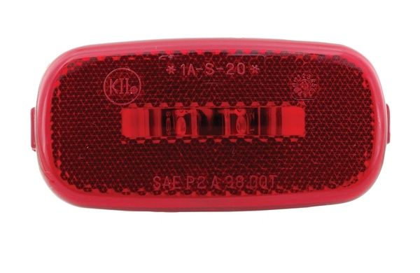 RV LED Marker Light, Red 2 Diode, L14-0079R