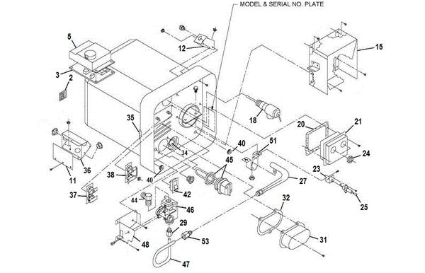 Suburban Water Heater Model SW16DE Tune-Up Kit