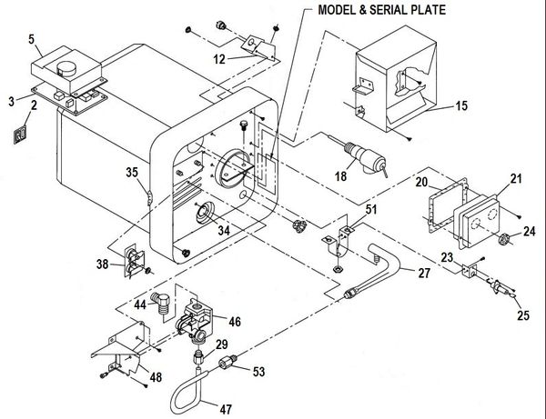 Suburban Water Heater Model SW12D Tune-Up Kit