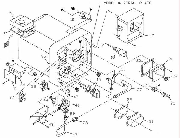 Suburban Water Heater Model SW12DE Tune-Up Kit