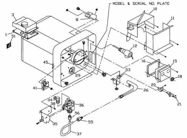 Suburban Water Heater Model SW6D Tune-Up Kit