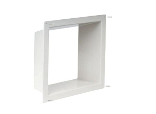 Fan-Tastic Vent 6 Inch White Roof Vent Garnish K1060-81