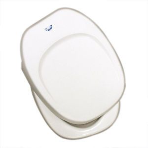 Thetford Toilet Seat with Cover, Parchment, 36787