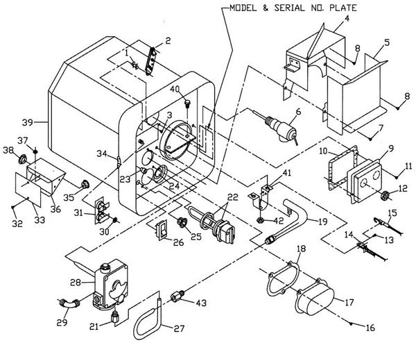 Suburban Water Heater Model SW6PER Tune-Up Kit