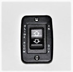 Diamond Group Black Slide Room Switch With Bezel B3115W