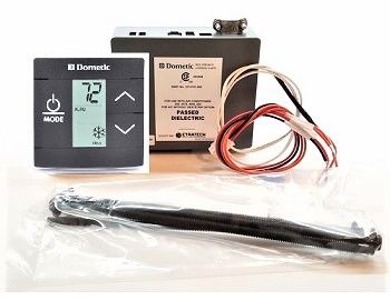 Dometic Single Zone LCD Thermostat Control Kit, Cool/Furnace/Fan, 3316230.014