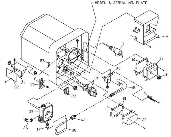 Suburban Water Heater Model SW10PE Tune-Up Kit