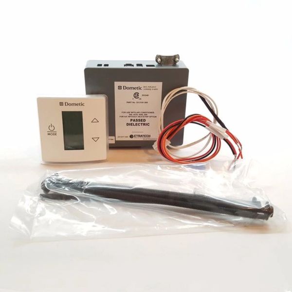 Dometic LCD Touch Thermostat With Control Kit Cool / Furnace / Fan 3316230.000