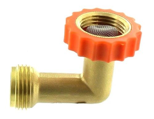 Hose Saver 90°, Brass, Lead-Free, A01-0020VP