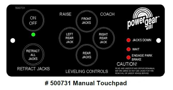 Power Gear Electronic Leveling Touch Pad 500731