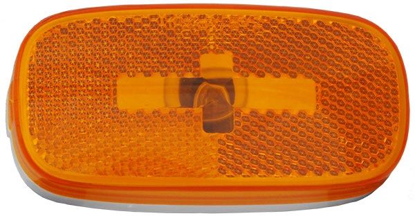 RV Incandescent Marker Light Lens, Amber, L04-0059A-LENS
