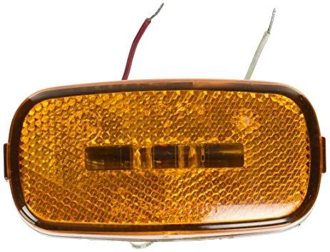 RV LED Marker Light, Amber 2 Diode, L14-0104A-BLK