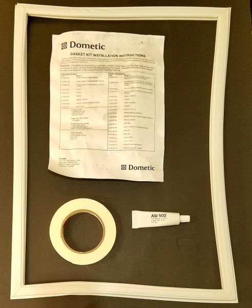 Dometic Refrigerator Door Gasket Kit, Upper, 3108708.201