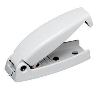 RV Designer Colonial White Baggage Door Catch E211