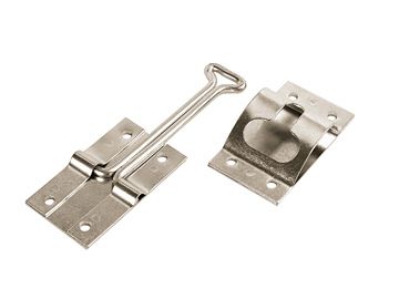 RV Designer Zinc 4 Inch T-Style Door Holder E217