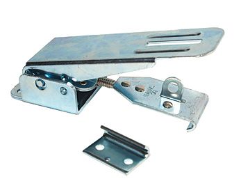 RV Folder Camper / Trailer Silver Latch E313