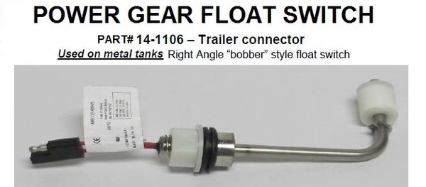 Power Gear Vertical Float Switch 14-1106