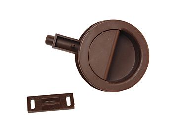 RV Designer Shurlatch For RV Cabinet Doors, Brown, H261