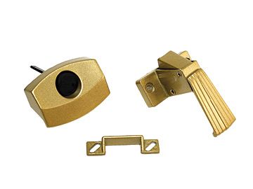 RV Designer Brass Door Latch H521