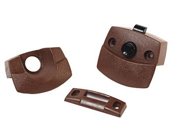 RV Designer Privacy Latch For Interior RV Doors, Brown, H531