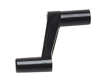 RV Designer Plastic Window Crank, Black, 1", H701