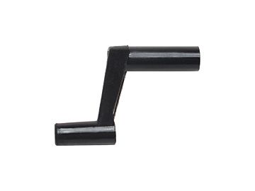 RV Designer Plastic Window Crank, Black, 1-3/8", H703