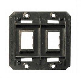 Black Double Contoured Switch Assembly Base AH-FLR-2-5