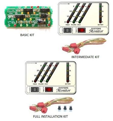 KIB Electronics Monitor Panel Model K21-2F Repair / Installation Kits