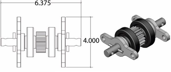 Gear Pack, Standard, Nickle, 122837