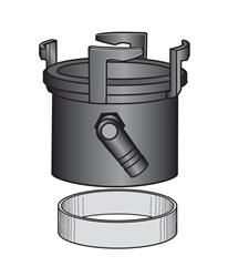 Sani-Con Bayonet Adapter 70405