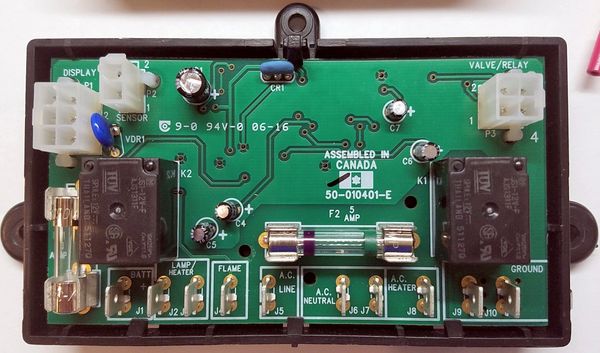 Dometic Refrigerator Control Board Kit, 3 Way, 3308742000 ... refrigerator relay diagram 