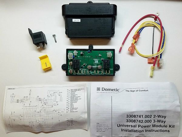 Dometic Refrigerator Control Board Kit, 3 Way, 3308742000