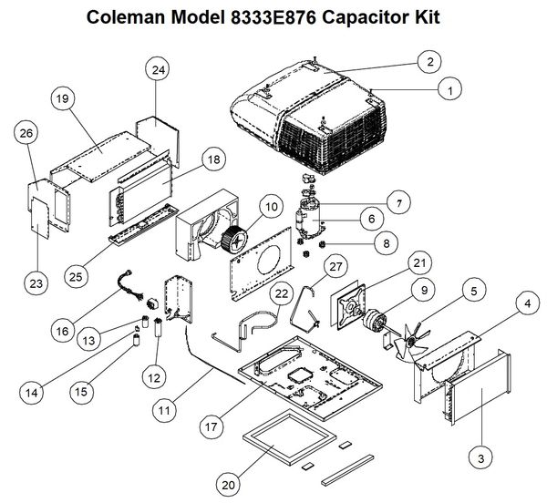 Coleman Rv Air Conditioner Wiring Diagram WiringDiagramPicture