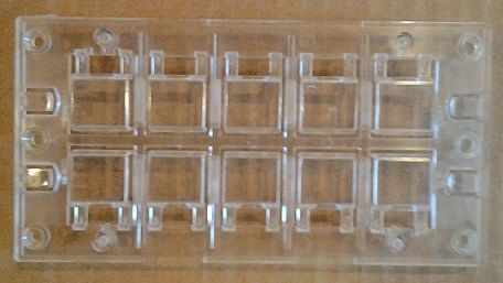 Intellitec 10 Button Clear Switch Panel Assembly 64-00271-000