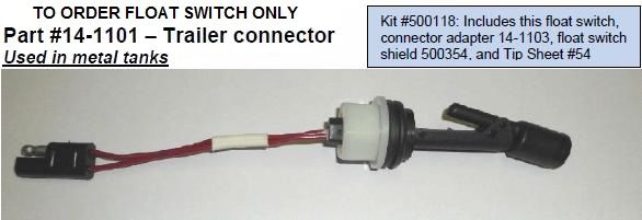 Power Gear Vertical Float Switch Kit 500118