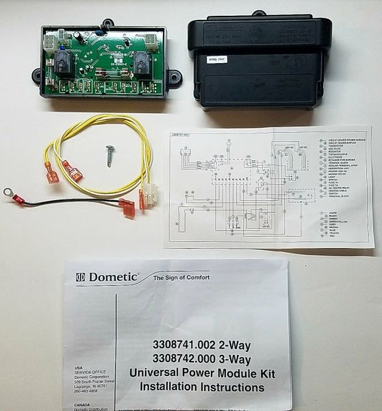 Dometic Refrigerator Control Board Kit, 2 Way, 3308741.002