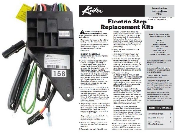 Kwikee Step Electronic Control Module Kit 909508000 | pdxrvwholesale