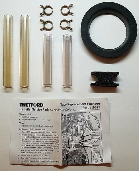 Thetford Toilet Tube Replacement Package 19625
